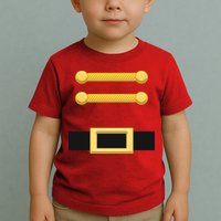 Nutcracker Uniform Christmas Costume Toddler T-Shirt