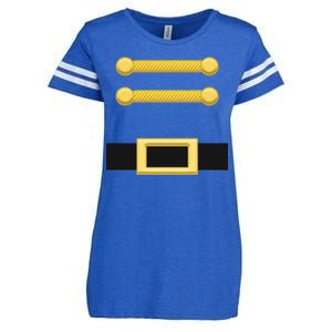 Nutcracker Uniform Christmas Costume Enza Ladies Jersey Football T-Shirt