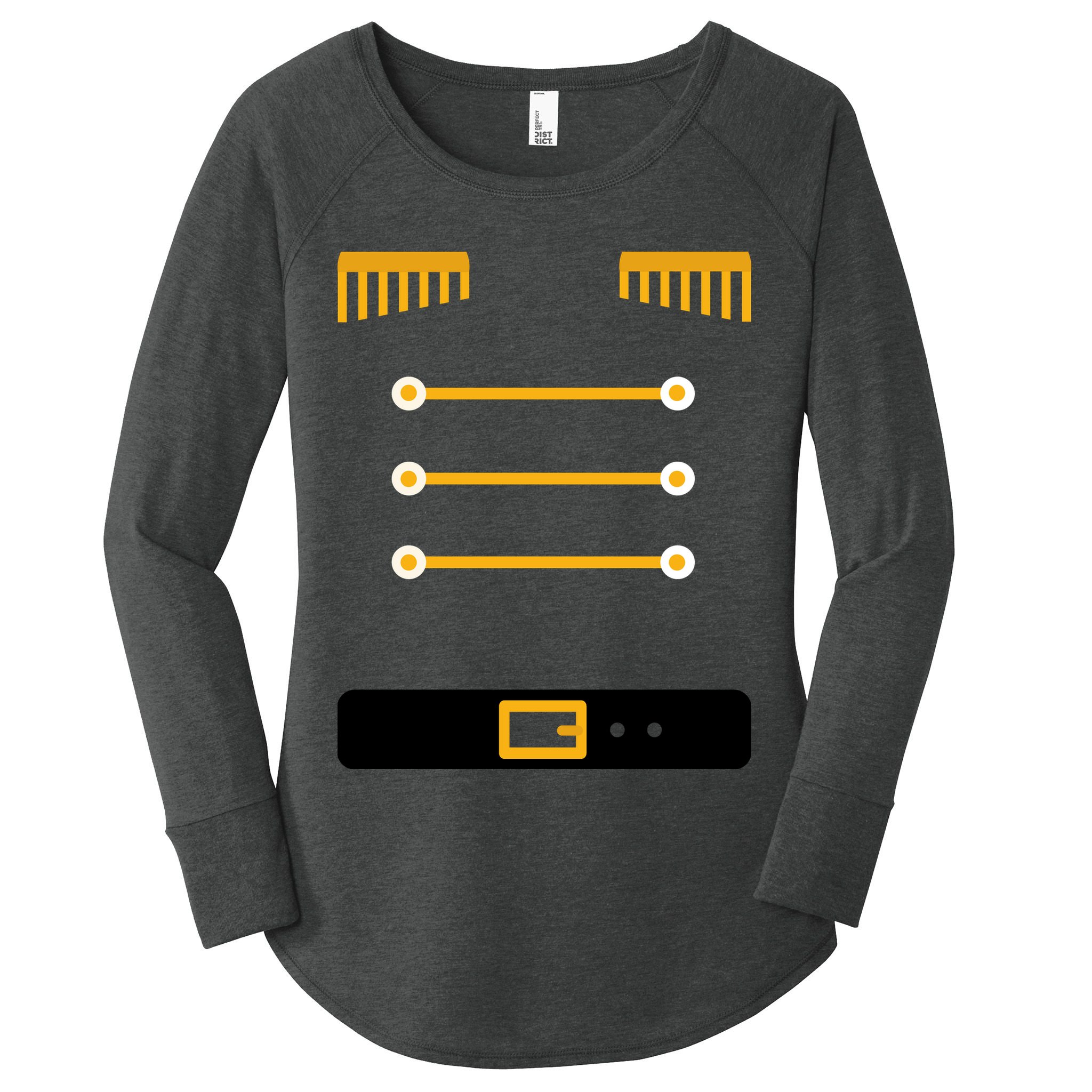 Nutcracker Uniform Toys Soldier Christmas Women's Perfect Tri Tunic Long Sleeve Shirt