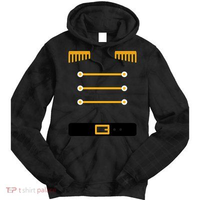 Nutcracker Uniform Toys Soldier Christmas Tie Dye Hoodie