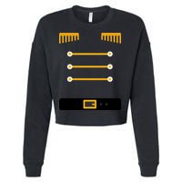 Nutcracker Uniform Toys Soldier Christmas Cropped Pullover Crew