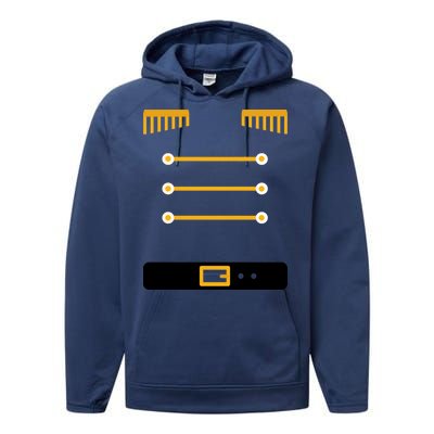 Nutcracker Uniform Toys Soldier Christmas Performance Fleece Hoodie