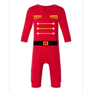 Nutcracker Uniform Toys Soldier Christmas Infant Fleece One Piece