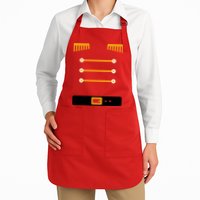 Nutcracker Uniform Toys Soldier Christmas Apron