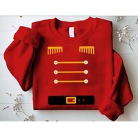 Nutcracker Uniform Toys Soldier Christmas Sweatshirt