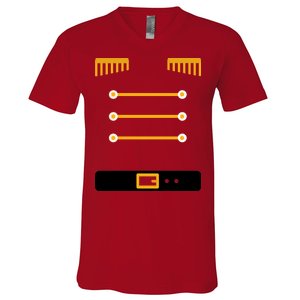 Nutcracker Uniform Toys Soldier Christmas V-Neck T-Shirt