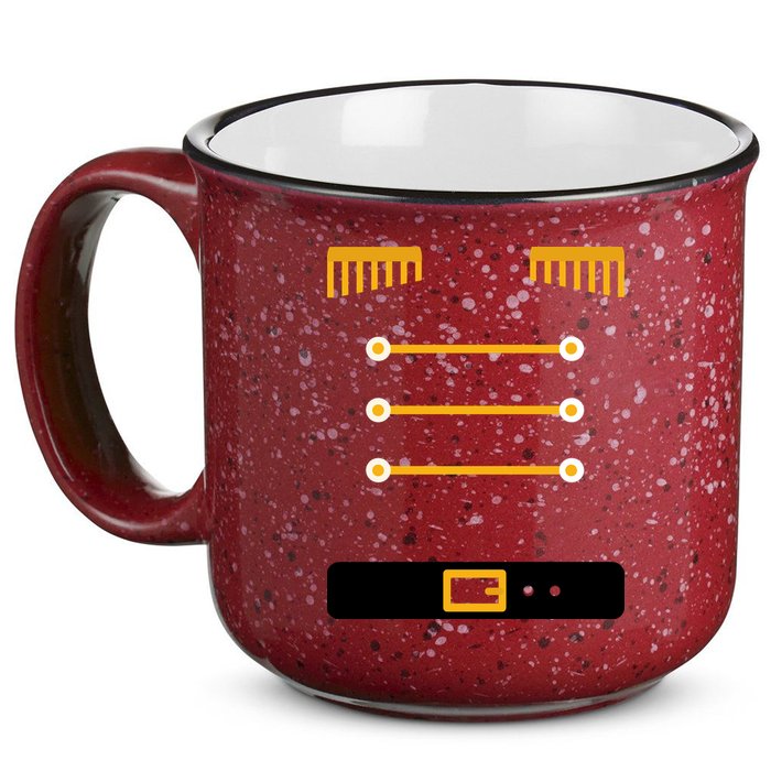 Nutcracker Uniform Toys Soldier Christmas 15oz Campfire Ceramic Mug