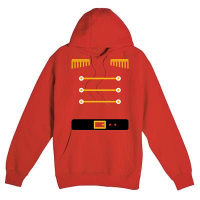 Nutcracker Uniform Toys Soldier Christmas Premium Pullover Hoodie