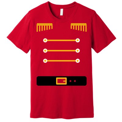 Nutcracker Uniform Toys Soldier Christmas Premium T-Shirt