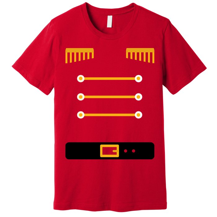 Nutcracker Uniform Toys Soldier Christmas Premium T-Shirt