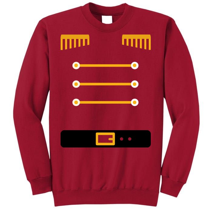 Nutcracker Uniform Toys Soldier Christmas Tall Sweatshirt