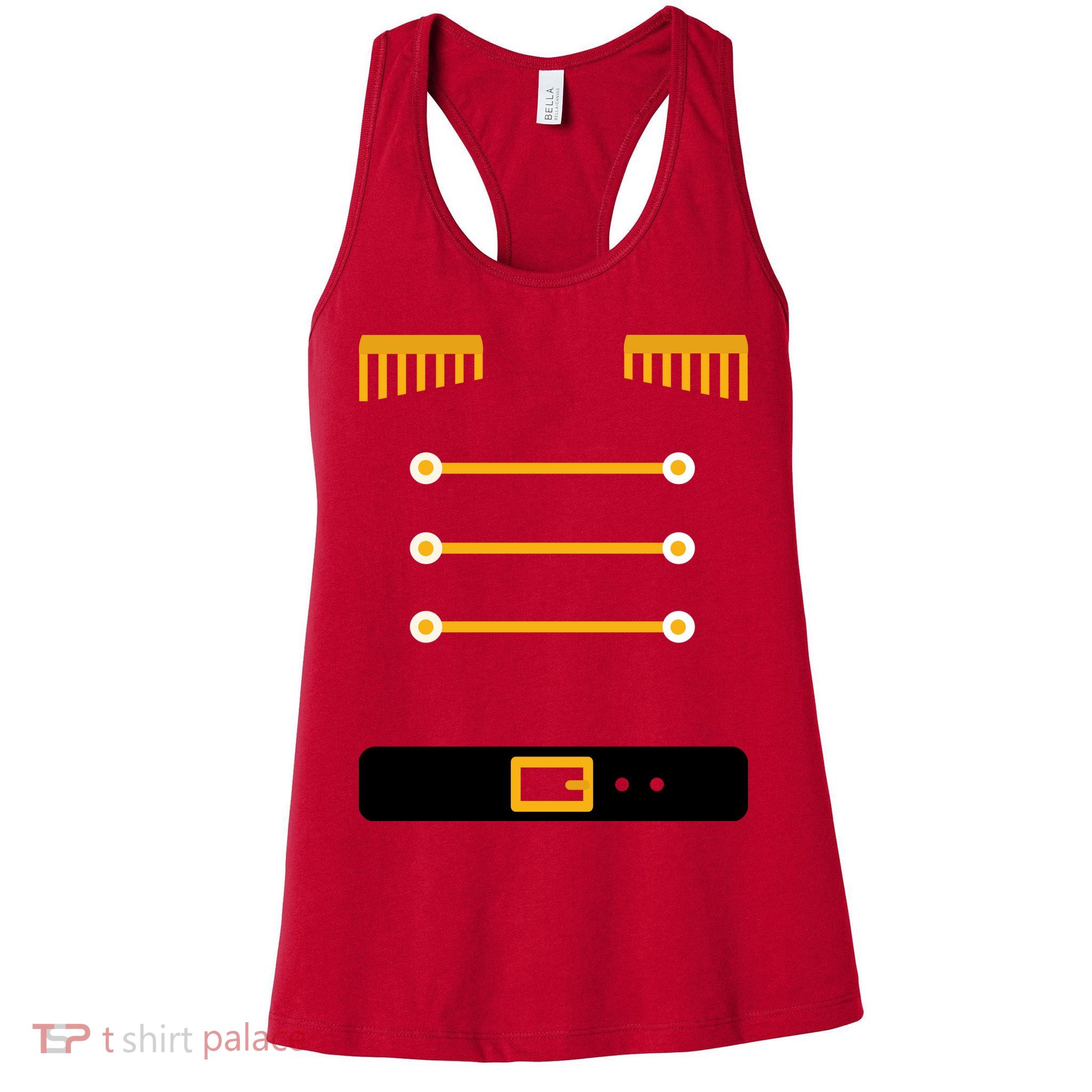 Nutcracker Uniform Toys Soldier Christmas Womens Tank Top