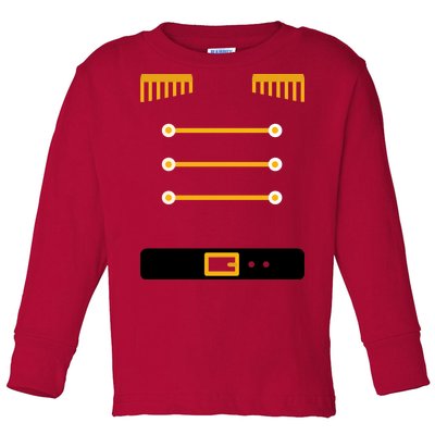 Nutcracker Uniform Toys Soldier Christmas Toddler Long Sleeve Shirt