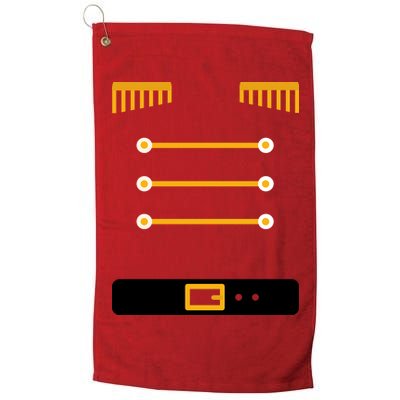 Nutcracker Uniform Toys Soldier Christmas Platinum Collection Golf Towel