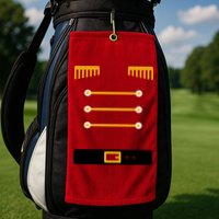 Nutcracker Uniform Toys Soldier Christmas Golf Towel