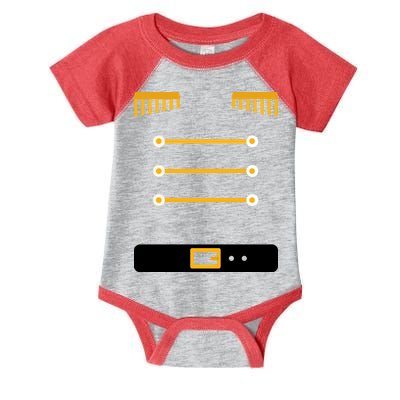 Nutcracker Uniform Toys Soldier Christmas Infant Baby Jersey Bodysuit