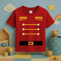Nutcracker Uniform Toys Soldier Christmas Toddler T-Shirt