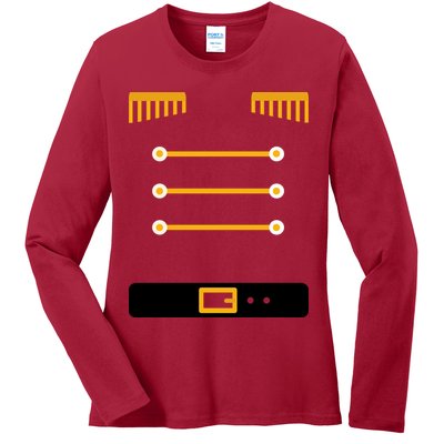 Nutcracker Uniform Toys Soldier Christmas Ladies Long Sleeve Shirt