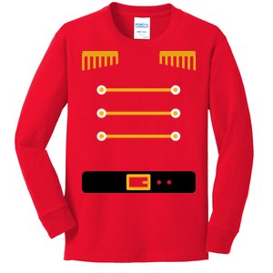 Nutcracker Uniform Toys Soldier Christmas Kids Long Sleeve Shirt