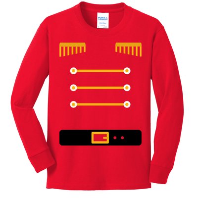 Nutcracker Uniform Toys Soldier Christmas Kids Long Sleeve Shirt