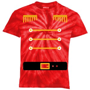 Nutcracker Uniform Toys Soldier Christmas Kids Tie-Dye T-Shirt