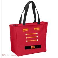 Nutcracker Uniform Toys Soldier Christmas Zip Tote Bag