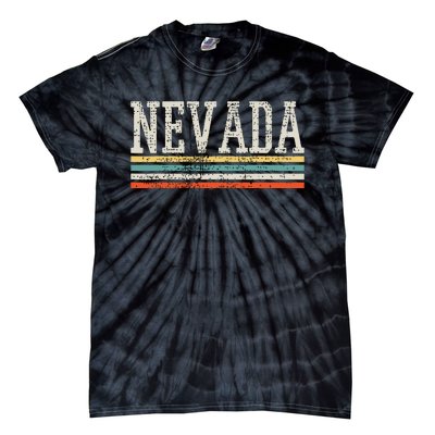 Nevada Usa Us State America 4th Of July Merica Vintage Gift Tie-Dye T-Shirt