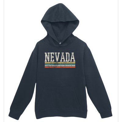 Nevada Usa Us State America 4th Of July Merica Vintage Gift Urban Pullover Hoodie