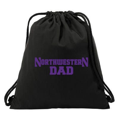 Northwestern University Wildcats Dad Gift Drawstring Bag