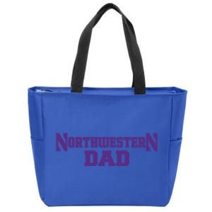 Northwestern University Wildcats Dad Gift Zip Tote Bag