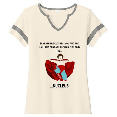 Nacho Vintage 80s Libre Quotes Jack Ladies Halftime Notch Neck Tee