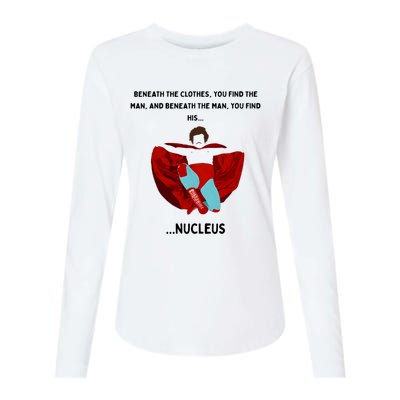 Nacho Vintage 80s Libre Quotes Jack Womens Cotton Relaxed Long Sleeve T-Shirt