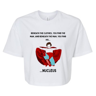 Nacho Vintage 80s Libre Quotes Jack Bella+Canvas Jersey Crop Tee