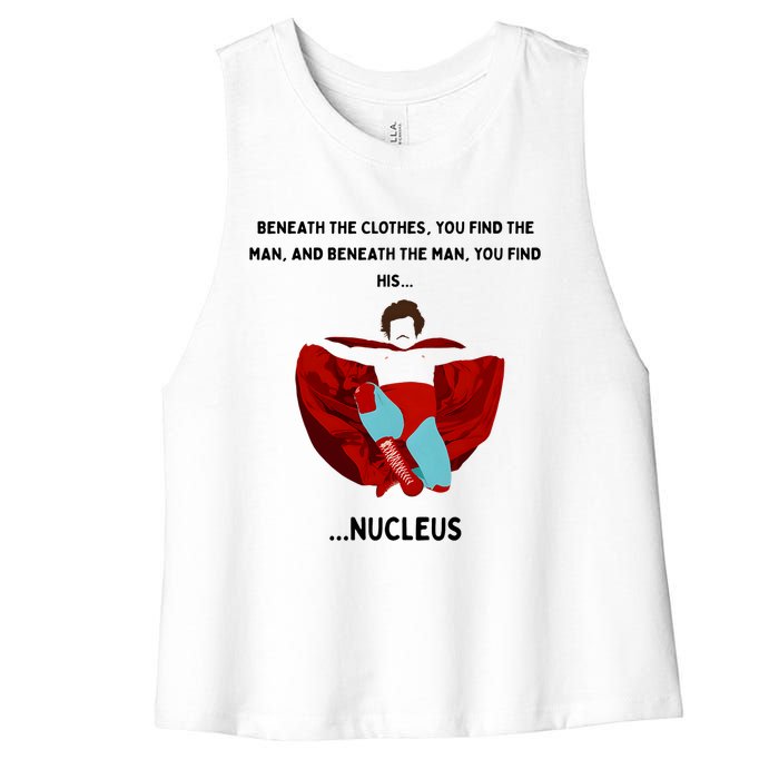 Nacho Vintage 80s Libre Quotes Jack Women's Racerback Cropped Tank