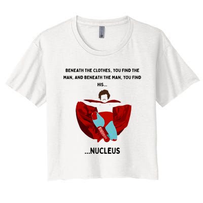 Nacho Vintage 80s Libre Quotes Jack Women's Crop Top Tee