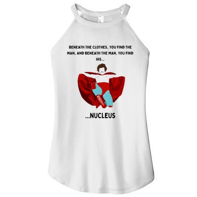 Nacho Vintage 80s Libre Quotes Jack Women's Perfect Tri Rocker Tank