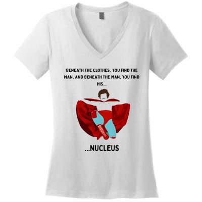 Nacho Vintage 80s Libre Quotes Jack Women's V-Neck T-Shirt