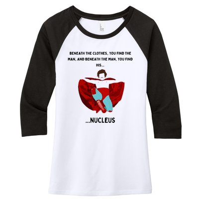 Nacho Vintage 80s Libre Quotes Jack Women's Tri-Blend 3/4-Sleeve Raglan Shirt