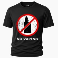 No Vaping Anti Vape Cooling Performance Crew T-Shirt