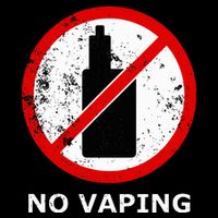 No Vaping Anti Vape Cooling Performance Crew T-Shirt
