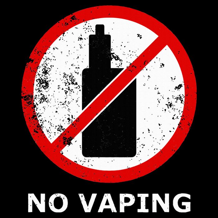 No Vaping Anti Vape Cooling Performance Crew T-Shirt