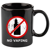 No Vaping Anti Vape 11oz C Handle Ceramic Mug
