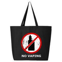 No Vaping Anti Vape 25L Jumbo Tote