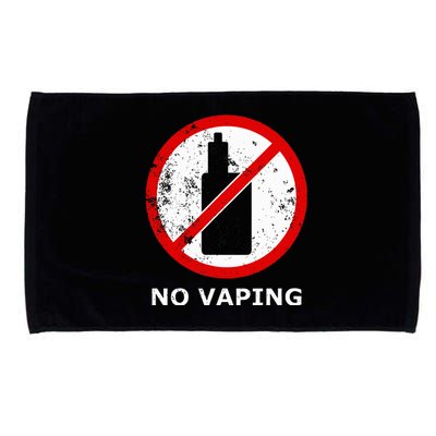 No Vaping Anti Vape Microfiber Hand Towel