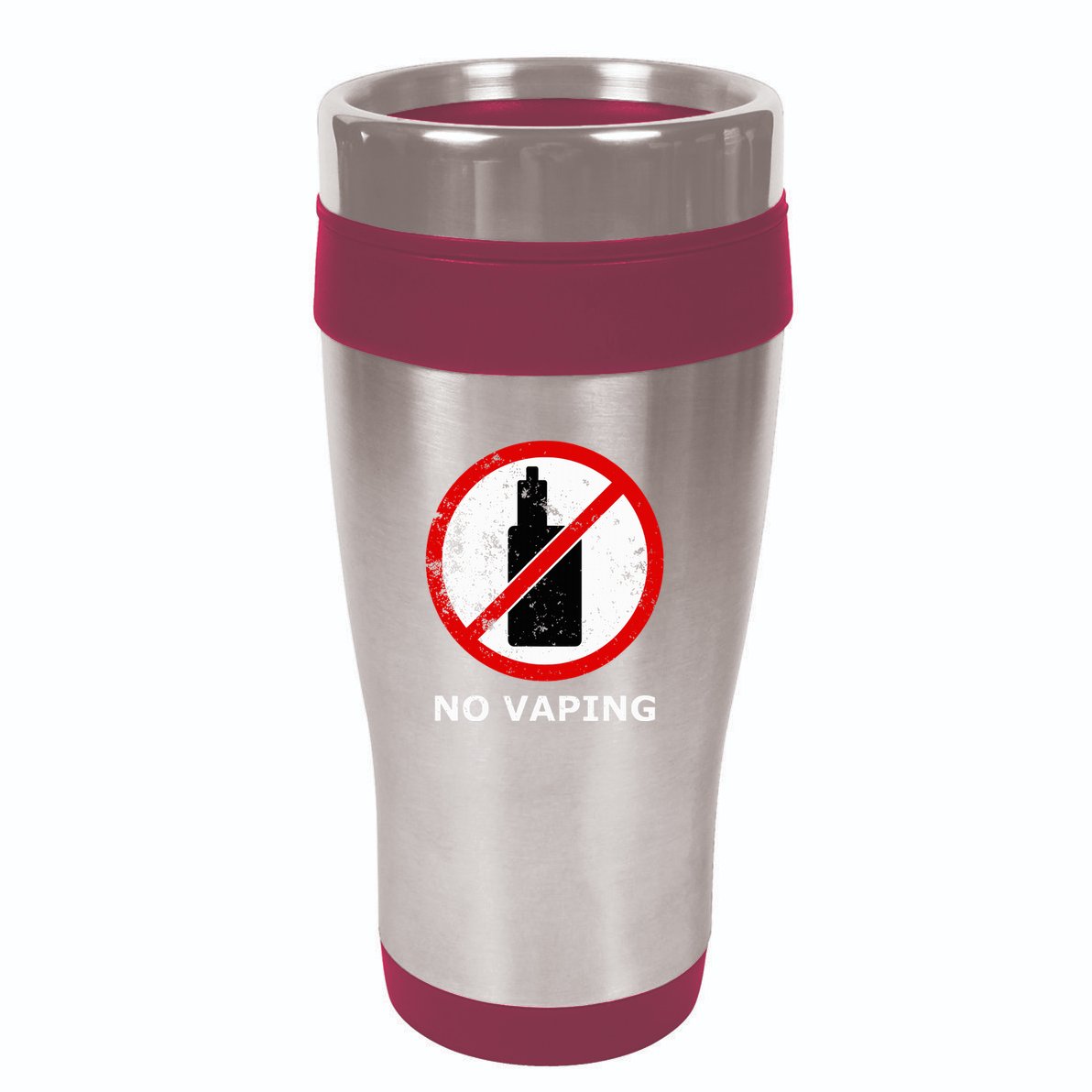 No Vaping Anti Vape 16oz Travel Tumbler