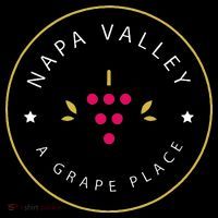 Napa Valley A Grape Place Wine Country Souvenir Tall T-Shirt