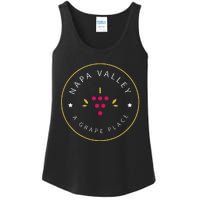 Napa Valley A Grape Place Wine Country Souvenir Ladies Essential Tank