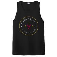 Napa Valley A Grape Place Wine Country Souvenir PosiCharge Competitor Tank