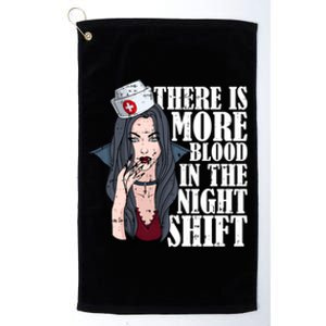 Nurse Vampire Caretaker Hospital Nursing Gift Platinum Collection Golf Towel