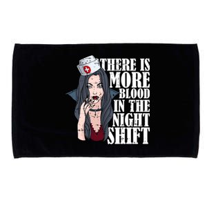 Nurse Vampire Caretaker Hospital Nursing Gift Microfiber Hand Towel